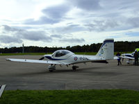 G-BYUR @ ADX - 1EFTS/12AEF Tutor about to depart on another air experience flight - by Mike stanners