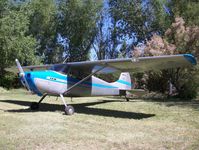 N9579A @ E98 - I bought this plane in April 2010.  Here it is at a friend's house at the Mid Valley Airpark, Los Lunas NM.  I am about the 15th owner of this airplane, which has approx. 2750 TTAF and never been wrecked (if you believe the logs). The plane is based in Sa - by Andy Wells
