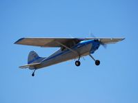N9579A @ E98 - My friend who lives at E98 took this a few weeks ago as I departed in my new old Cessna 170A. - by Dave McIntosh