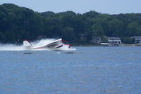 N42GL - water take off - by M Jeffery