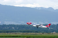 HB-IQZ @ YVR - departure from YVR