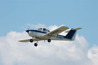G-BOMO @ EGFH - Training flight departing Swansea Airport. - by Roger Winser