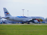 LZ-BHD @ EGNX - Balkan Holidays Air - by Chris Hall