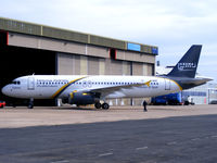 G-MIDP @ EGNX - former BMI, now in Nesma Airlines colours, will become SU-NMB - by Chris Hall