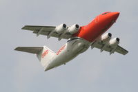 OO-TAZ @ EBBR - Flight TAY1913 is taking of from RWY 07R - by Daniel Vanderauwera