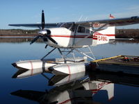 C-FEKL @ CYTS - 3 seat, 3000 cap float - by Guy M. Talbot