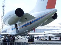 D-ADLR @ EDDB - Gulfstream G V SP (G550) HALO research aircraft of the DLR at ILA 2010, Berlin