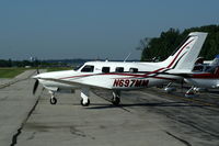N697MM @ KMGY - PA46R-350T