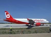 D-ABFF @ EDDB - Airbus A320-214 of Air Berlin at ILA 2010, Berlin