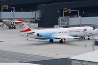 OE-LVC @ VIE - Austrian arrows Fokker 100 - by Chris J