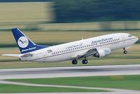 JY-JAD @ VIE - Jordan Aviation Boeing 737-322 - by Chris J