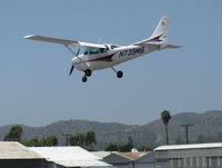 N739MB @ SZP - 1978 Cessna 172N SKYHAWK, Lycoming O-320-H2AD 160 Hp, on final Rwy 22 - by Doug Robertson