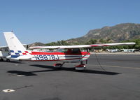 N9878J @ SZP - 1976 Cessna A150M AEROBAT, Continental O-200 100 Hp, strengthened for aerobatics - by Doug Robertson