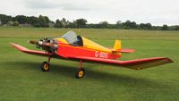 G-BDEI @ EGTH - 3. G- BDEI at Shuttleworth Collection Evening Air Display & LAA Party in the Park June 2010