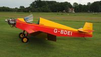 G-BDEI @ EGTH - 1. G-BDEI at Shuttleworth Collection Evening Air Display & LAA Party in the Park June 2010