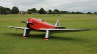 G-AESZ @ EGTH - 3. G-AESZ at Shuttleworth Collection Evening Air Display & LAA Party in the Park June 2010