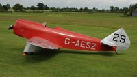 G-AESZ @ EGTH - 1. G-AESZ at Shuttleworth Collection Evening Air Display & LAA Party in the Park June 2010