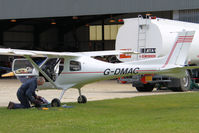 G-DMAC @ EGHR - Being serviced
