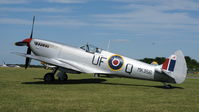 MK356 @ EGBP - 1. MK356 Royal Air Force Spitfire at The Cotswold Air Show June 2010