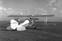 G-AOIO @ EGNH - Taken at Squire's Gate in the early 1960s when operated by Air Navigation and Trading for pleasure flights around the Tower - by Dave Jones