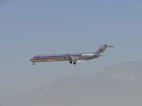 N594AA @ ONT - On final to Runway 26R Ontario - by Helicopterfriend