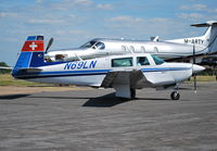 N69LN @ EGTF - Mooney M20J visiting sunny Fairoaks - by moxy