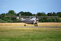 OK-TKN @ EGTF - Cessna P210R pressurised Centurion, ex N5530A
at Fairoaks - by moxy