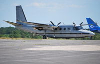 VP-BMZ @ EGTF - Jetprop 900 Commander 690D at Fairoaks - by moxy