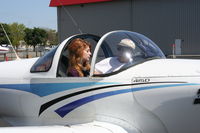N3378H @ KSAC - Christina Preston with Willie Topken - by wftfallon