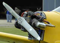 G-ARMZ @ EGKH - Engine close up. - by Martin Browne