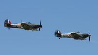 G-HHII @ EGBP - G-HHII and G-HUPW at The Cotswold Air Show June 2010