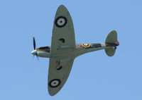 G-AIST @ EGBP - 44. AR213 (Original Mark 1 Spitfire) at The Cotswold Air Show June 2010