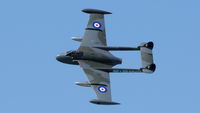 G-DHVM @ EGBP - WR470 (The Classic Aircraft Trust) at The Cotswold Air Show June 2010