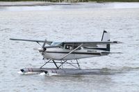 C-GHAO @ CYVR - Cessna A185F - by Mark Pasqualino