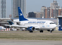 LV-BAT @ SABE - Landing on RWY 31. - by Jorge Molina