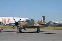 ZF317 @ EGBP - ZF317 (RAF Tucano Display Team) at The Cotswold Air Show June 2010