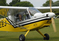 G-CEEJ @ EGKH - CLOSE UP OF THE COCKPIT AREA - by Martin Browne