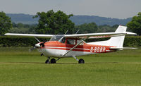 G-BGBR @ EGKH - SHOT AT HEADCORN - by Martin Browne