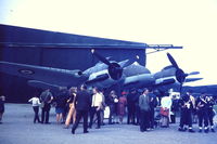 RD253 @ EGDX - Beaufighter TFX when part of the Historic Aircraft Collection at RAF St Athan after being rebuilt on the base. Photographed in the early 1970's - by Roger Winser