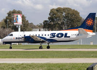 LV-BEW @ SABE - Landing on RWY 13. - by Jorge Molina