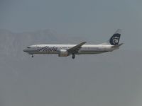 N302AS @ ONT - On final to runway 26R - by Helicopterfriend