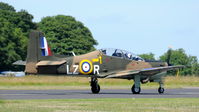 ZF171 @ EGBP - ZF171 (RAF Tucano Display Team) at The Cotswold Air Show June 2010