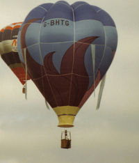 G-BHTG - Old scanned print taken many years ago suspect at Wisborough Green Sussex - by Andy Parsons