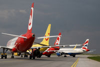 D-ABDU @ LOWW - Air Berlin Airbus 320 - by Dietmar Schreiber - VAP