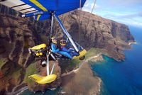 N44VZ - Trike in flight - by Pilot / onboard camera