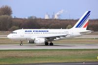 F-GUGO @ EDDL - Air France, Airbus A318-111, CN: 2951 - by Air-Micha