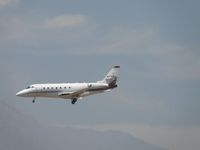 N731QS @ ONT - On final to Ontario runway 26R - by Helicopterfriend
