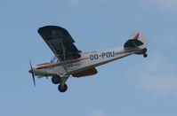 OO-POU @ EBBT - Brasschhat Airfield 100 Years.CNE air.Named JUDITH. - by Robert Roggeman