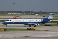 N14907 @ KORD - EMB-145LR - by Mark Pasqualino