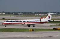 N680AE @ KORD - EMB-145LR